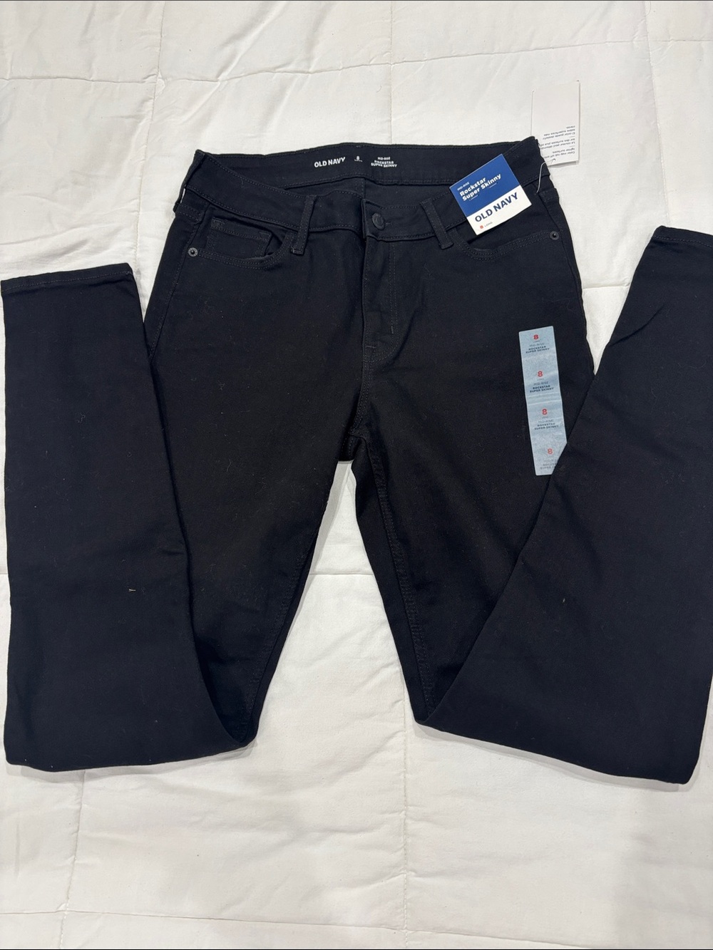 Old Navy Black Women's Skinny Jeans - Picture 1 of 9